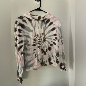 C&C California Monochrome Tie-Dye Hoodie